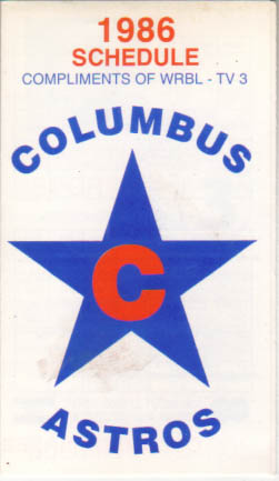 1986 Columbus Astros